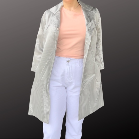 Per Se silver jacket size 4 - Picture 2 of 4